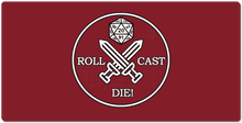 Roll Cast Die! (large print) XXL Gaming Mousepad