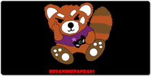 redanimepanda01 XXL Gaming Mousepad