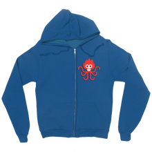 Squid Monkey Studios Zip Up Hoodie