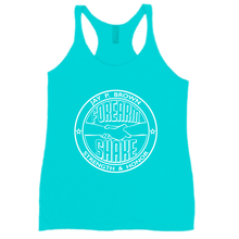 Forearm Shake Women's Racerback Tank - White Logo