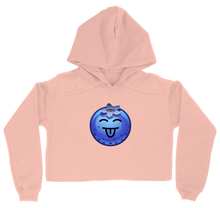 Blueberry hoodie-women-cropped