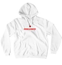 ImmaGibster White Hoodie