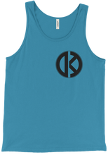 Cyber Tank Top - Black Logo