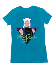 Mannyparadox logo tshirt-women-back