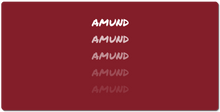 Musematte med logo