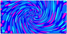 Wild Berry Blast Swirl XXL Gaming Mousepad