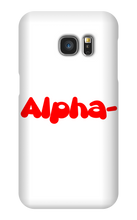 Alpha- Samsung Phone Case