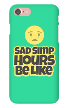 Sad Simp iPhone Phone Cases
