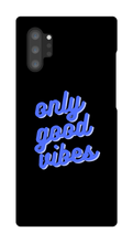 Only good vibes blue Samsung Phone Case