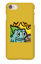 This Is Fine Bulbasaur iPhone Phone Cases