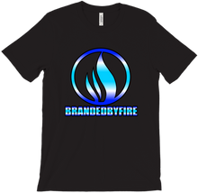 brandedbyfire blue logo T-Shirts