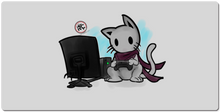 rookiegamercat XXL Gaming Mousepad