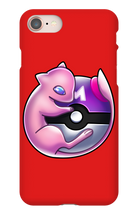 Mew on Master Ball iPhone Case
