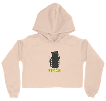 Feed Me! hoodie-women-cropped
