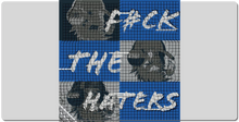 F*ck The Haters XXL Gaming Mousepad