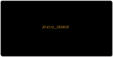 static_ikonik XXL Gaming Mousepad