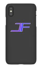 J F logo iPhone Phone Cases