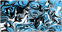 Blue Swirl  XXL Gaming Mousepad
