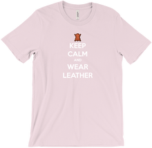 Keep Calm and Wear Leather T-SHIRT