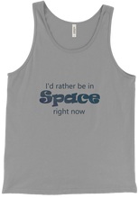 I'd rather be in space right now Tank Top