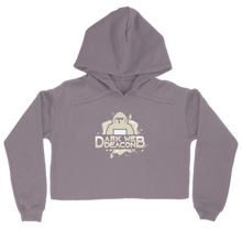 DWD Women's Cropped Hoodie (Grey Logo)