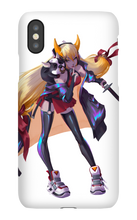 katya_cyan iPhone Phone Cases