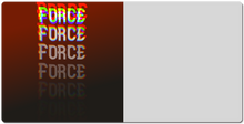 Force Left Handed Gaming Mousepad (XXL)
