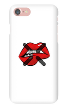 Hitmarker on the Lips iPhone Phone Cases