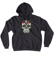 game_playerz89 Sugar Skull Hoodies (No-Zip/Pullove