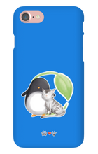 Penguin and ktten iPhone Phone Cases