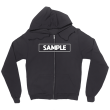 Sample Zipped Hoodie