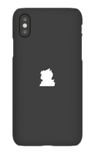 Funda iPhone Logo Blanco