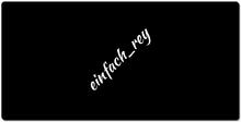 einfach_rey XXL Gaming Mousepad