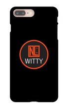 NLWITTY Circle Logo iPhone Phone Case - White