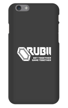 Rubii iPhone Phone Cases (white logo)