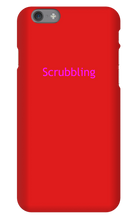 Simple Scrubbling iphone 8 case