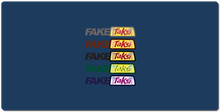 Fake Taksi Kleuren van de Kaart Gaming Mousepad