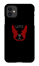 BU UPE Gray Letters iPhone Case