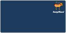 DampfHund XXL MousePad | Klein | Schwarz,Grau,Blau