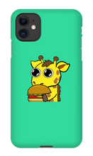 lexxlegion hamburger giraffe  iPhone Phone Cases