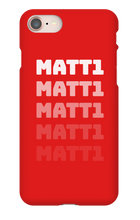 matt1 iPhone Phone Cases
