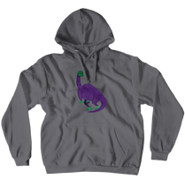 Green and Purple Woolly Hoodies (No-Zip/Pullover)