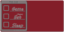 To do list Left Gaming Mousepad