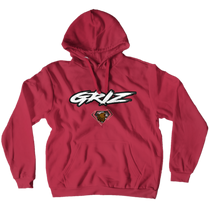 Griz & Mini Logo Hoodie (No-Zip/Pullover)