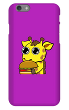lexxlegion hamburger giraffe  iPhone Phone Cases