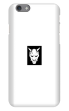 Black & White Oni Mask iPhone Case