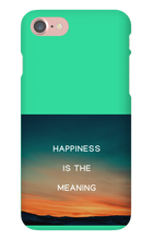 Happiness is the meaning iPhone Cases