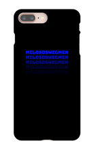 MILOSOSWEGMEN Iphone case (Blue)