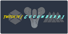 Cucumber Destiny Logo XXL Mousepad!