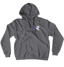 Iridium Pocket Logo Hoodie (Purple/White)